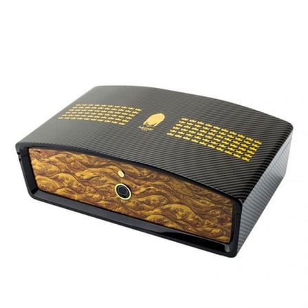 Lubinski Special Edt. Carbonfiber Parmakizi Humidor Puro Kutusu 80's LB-013