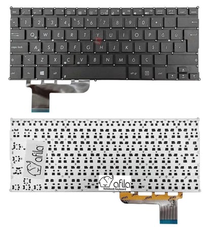 Asus VivoBook S200 X201E X202E TP200S Notebook Klavyesi, Laptop Tuş Takımı (Siyah TR) AEEX2A01010