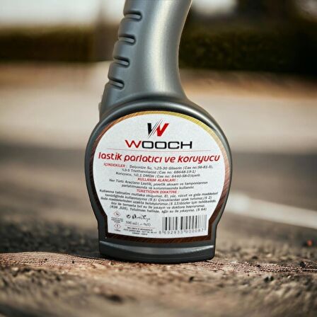 Wooch Lastik Parlatıcı Ve Koruyucu Sprey 500 ML