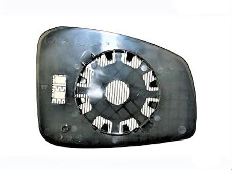 Renault Dis Dikiz Ayna Camı İsitmalı Asferik Sol Scenic III 09> - Art Mg002.2496