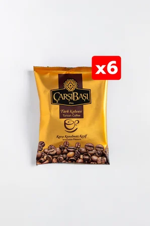 Çarşıbaşı Orta Kavrulmuş Türk Kahvesi 100 gr x 6