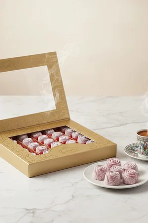 Çarşıbaşı Glutensiz Roselight Artizan Aromalı Patentli Türk Gül Lokumu 600 gram