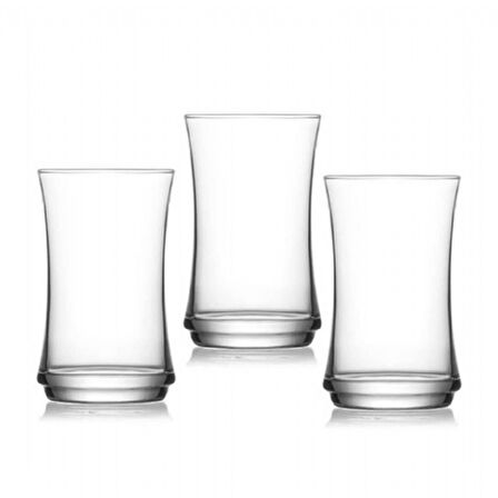 Lav Lun Su Bardağı 3&#39;Lü LUN358A