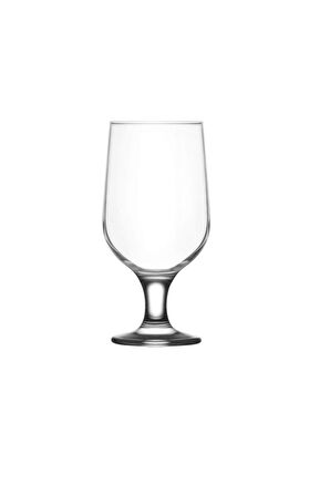 Lav belek ayaklı kedeh bardak - 6 lı ayaklı bira bardağı