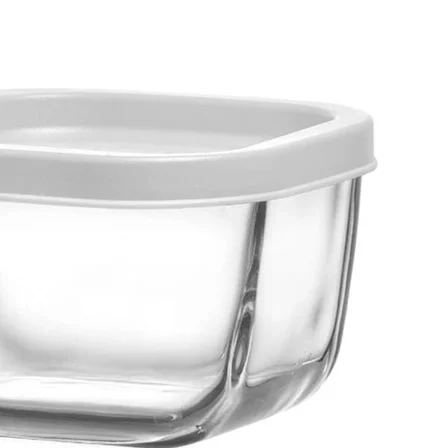 Lav Cube Kapaklı Saklama Kabı - 270 ml