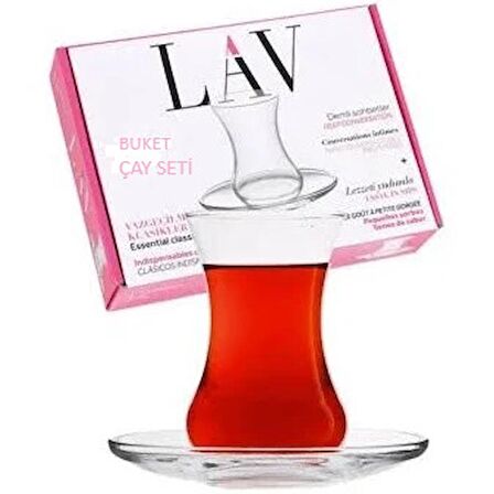 BUKET 12 PARÇA ÇAY SETİ