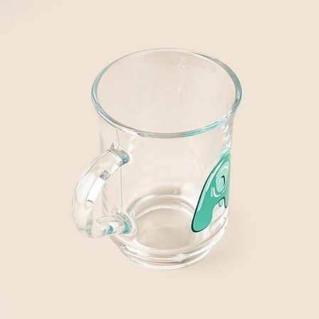 Lav A Harfli Kupa - Şeffaf - 250 ml