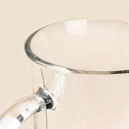 Lav Z Harfli Kupa - Şeffaf - 250 ml