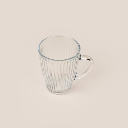 Evidea Kitchen Solo 3'lü Kupa - Şeffaf - 300 ml