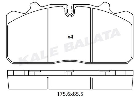 Man Truck On Fren Balata Man 12 153 (97 ) Otokar Sultan Novo Turkuaz - Kale B 29088 260 14