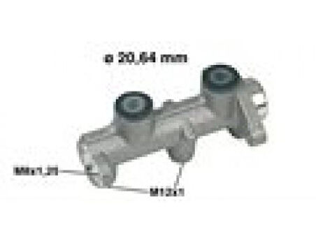 Fiat Fren Ana Merkezi Doblo 09> Abssız Araclar İcin - Bosch 0204123818