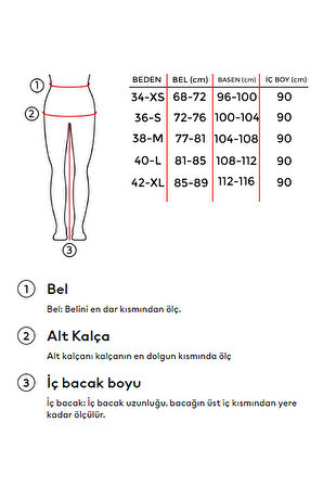 Kadın Beyaz Renk Baggy Fit Süper Uzun Denim