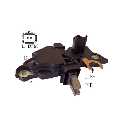 Renault Konjektor 12v Laguna 1.9 DCI Megane 1.5 DCI 1.6 Clio (l-Fr) - Yunyı 04-126