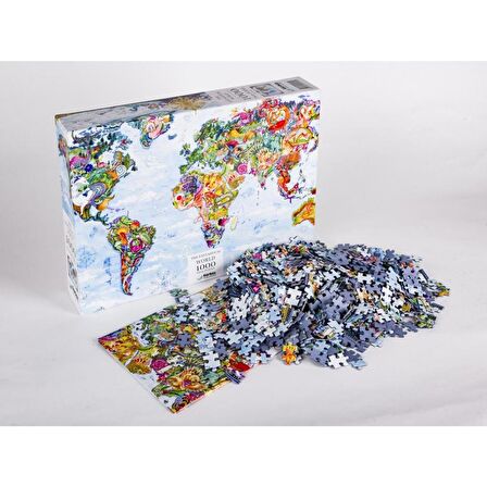 Gürbüz Fantastik 1000 Parça Çocuk Puzzle