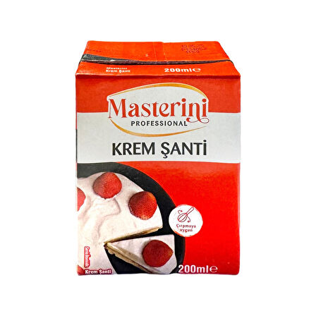 MASTERİNİ Krem Şanti 200 ml x 12 Adet