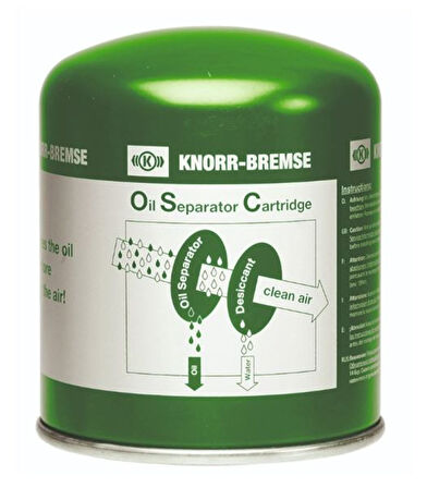 Mercedes Truck Hava Kurutucu Filtre (yag Ayırıcılı Ozellikli) Unıversal Y.m. 14 Bar - Knorr K137725