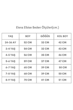 Kız Çocuk Elena Siyah Uzun Kollu Bisiklet Yaka Fisto Dantel Detaylı Elbise Saç Bandı Takım