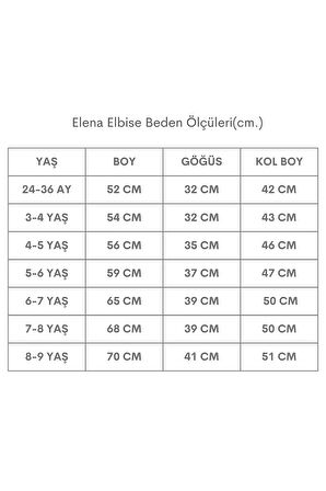 Kız Çocuk Elena Siyah Uzun Kollu Bisiklet Yaka Fisto Dantel Detaylı Elbise Saç Bandı Takım