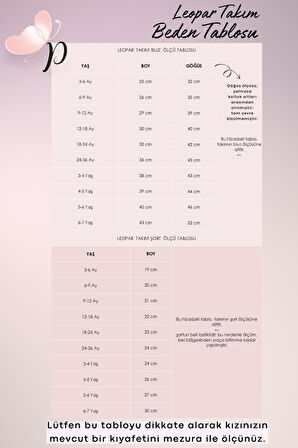 Kız Çocuk Viskon Leopar Madonna Yaka Şortlu Bandana Alt Üst Takım