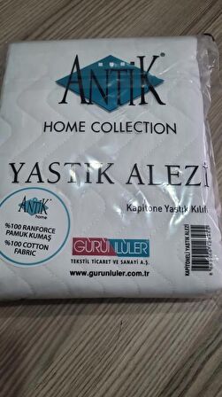 Antik Kapitone 50 x 70 Su Geçirmez Alez Beyaz