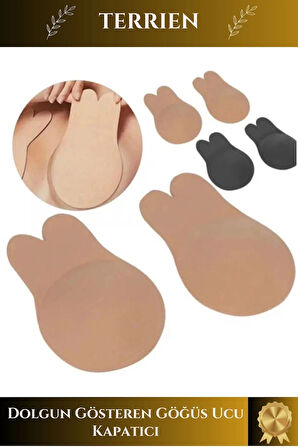 Özel Üretim Dikişsiz Göğüs Dikleştirici Dolgun Gösteren Göğüs Ucu Kapatıcı Dikleştirici Sütyen