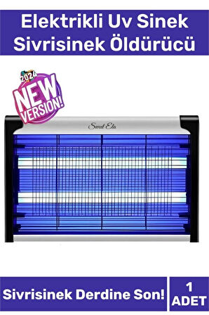 Özel Üretim Yükseltmiş Güç Çift Florasan Elektrikli Uv Zincirli Askılı Sinek Sivrisinek Öldürücü