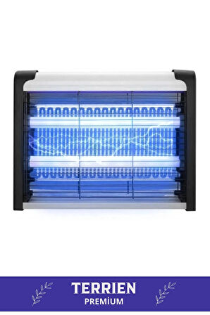 Özel Üretim Yükseltmiş Güç Çift Florasan Elektrikli Uv Zincirli Askılı Sinek Sivrisinek Öldürücü