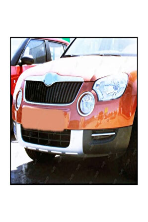 Skoda Yeti Krom Sis Çerçevesi 2 Parça 2009 Üzeri Paslanmaz Çelik