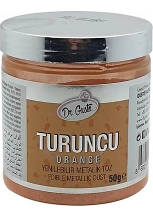 TOZ SİM  METALİK DR. GUSTO 50 GR TURUNCU