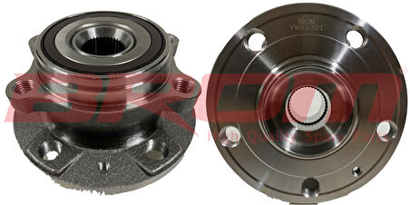 Vag On Teker Poryası Rulmanlı Dort Ayak Octavıa Superb Caddy Eos Golf V VI VII Jetta Scirocco Touran Alt - Brom Vw61001