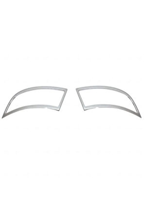 Skoda Superb Uyumlu Krom Egzoz Çerçevesi 2 Parça 2015 Üzeri Paslanmaz Çelik