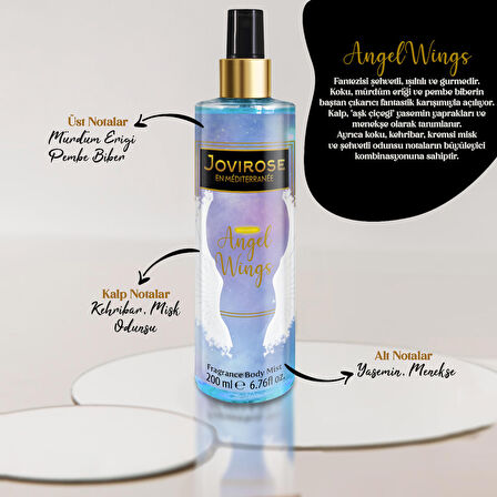 Jovirose Vücut Spreyi Angel Wings 200 ml