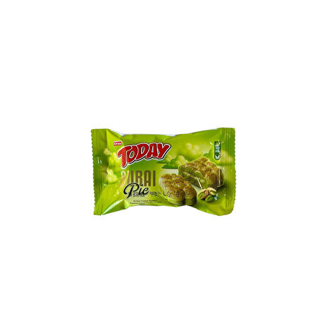 Today Dubai Pie Antep Fıstıklı Kadayıflı Kek 40 Gr. 24 Adet (1 Kutu)