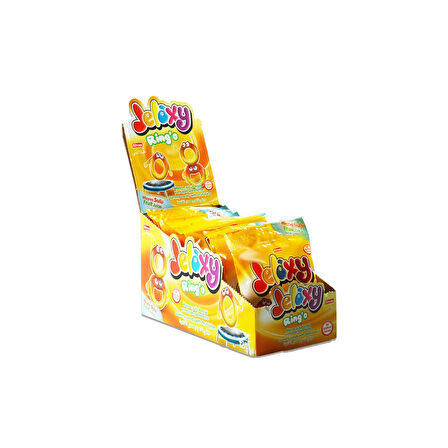 Jelaxy Şekerli Halka Yumuşak Şeker 80 Gr (1 Kutu)