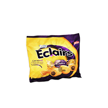 Toffix Eclairs Şeker 300 Gr (1 Paket)
