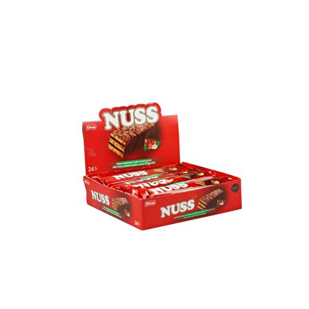 Nuss Gofret 18 Gr. 24 Adet (1 Kutu)