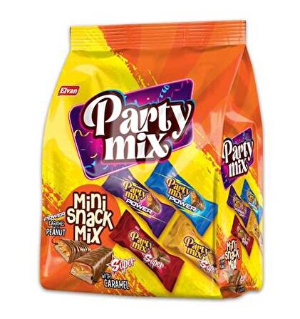 Elvan Party Mix Mini Bar 400 Gr. (1 Poşet)