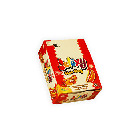 Jelaxy Hot Dog 20 Gr. 24 Adet (1 Kutu)