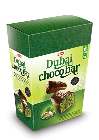 Elvan Dubai Choco Bar 400 Gr. (1 Paket)