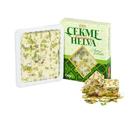 Elvan Çekme Helva Antep Fıstıklı 120 Gr. (1 Paket)