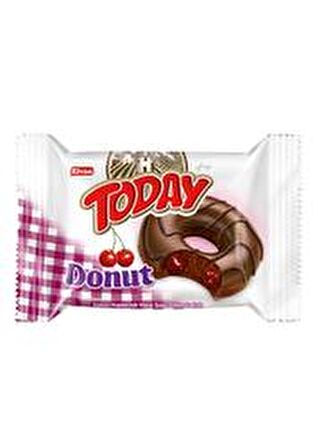 Today Donut Kek Vişneli 35Gr. 24 Adet (1 Kutu)