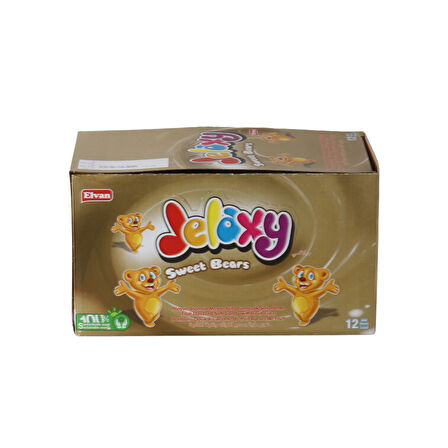 Jelaxy Ayıcık 80 Gr. 12 Adet (1 Kutu)