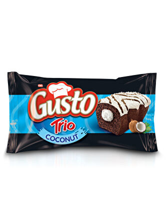 Cici Gusto Trio Hindistan Cevizli Aromalı ve Kakaolu 40Gr.24 Adet (1 Kutu)