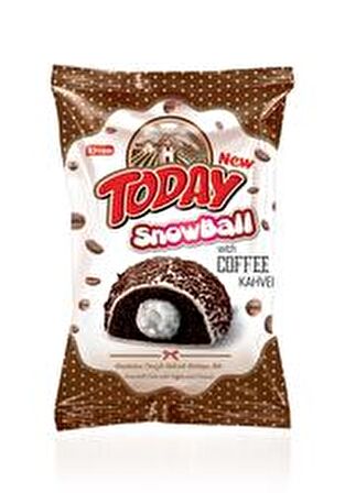 Today Snowball Kahveli Kek 45 Gr. 24 Adet  (1 Kutu)