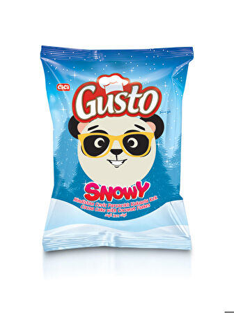 Gusto Snowy Cake Hindistan Cevizli 40 Gr. 24 Adet (1 Kutu)