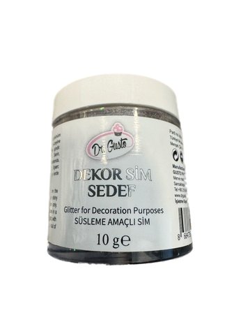 PUL YALDIZ  METALİK DR.GUSTO GIDA DIŞI 10 GR SEDEF