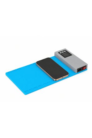 LS3 Mini LCD Ekran Sökücü Isıtıcı Ped – Dijital Ayarlanabilir Silikon Isıtma Matı Telefon Tamiri İçin