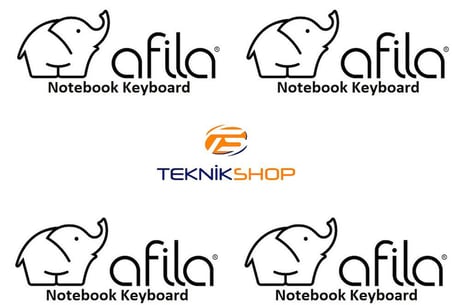 Monster Abra A7 V12, A7 V13 Serisi, NH50RD Notebook Klavyesi (Siyah TR) Işıklı (RGB) / LK-925