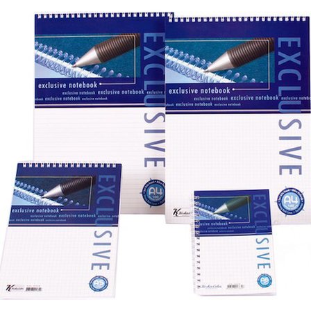 Keskin Color A6 Bloknot Exclusive Spiralli Kareli 80 Yaprak 143202-99 (36 Lı Paket)