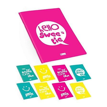 Keskin Color Slogan Defter 40yp. Kareli 326702